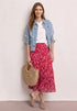 Street One Maxi-Rock aus Chiffon mit Print