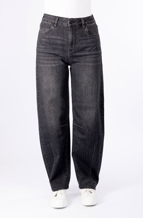 Blue Monkey - Black Denim/Barrel Fit - 57Ilvy 31065Y