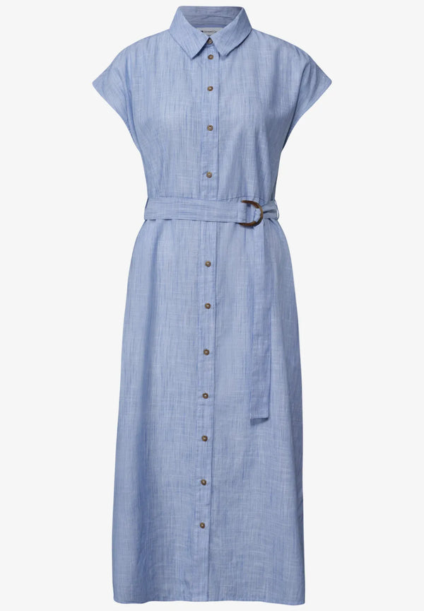 Street One Chambray Shirt Dress_Dessin 144972