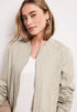 Street One Linen Bomber Blouson Jacket