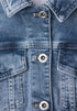Street One Jeansjacke mit Brusttaschen und Knöpfen