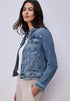 Street One Jeansjacke mit Brusttaschen und Knöpfen