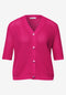 Street One Kurzarm Cardigan mit V-Neck und Struktur