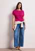 Street One Pullover mit U-Boot-Ausschnitt