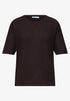 Street One Kurzarm Pullover mit Mesh-Struktur