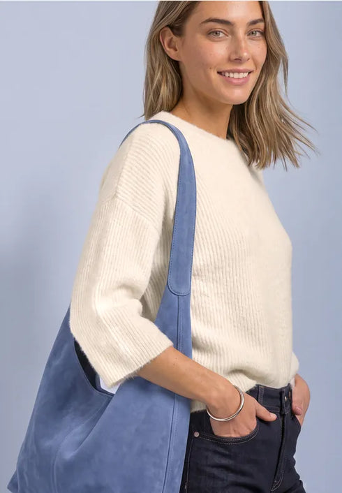 Street One - LTD QR fluffy half-sleeve sweater - 303962