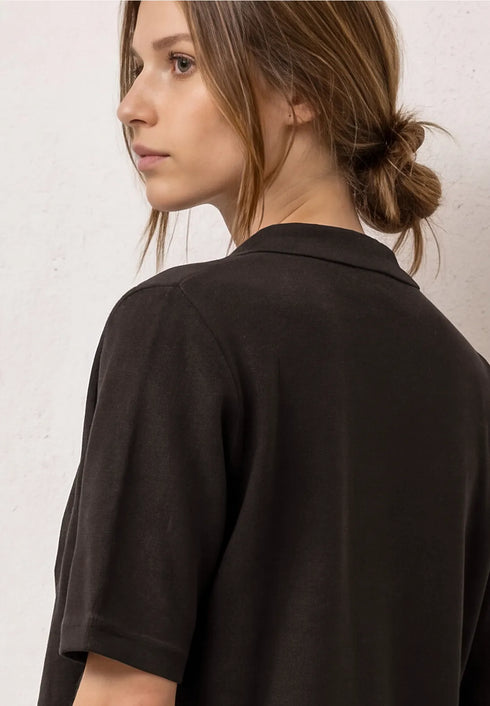 Street One Kurzarm Jacke im Strick-Look