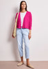Street One Langarm Jacke im Strick-Look Style Nette