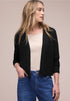Street One Langarm Jacke im Strick-Look Style Nette