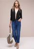 Street One Langarm Jacke im Strick-Look Style Nette