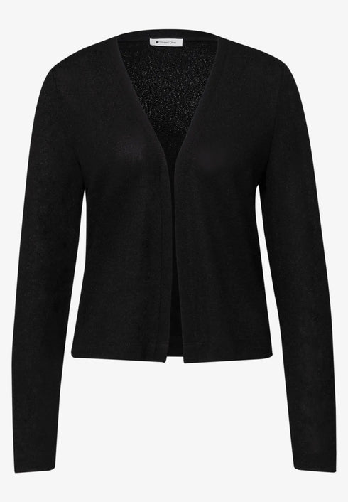 Street One Langarm Jacke im Strick-Look Style Nette