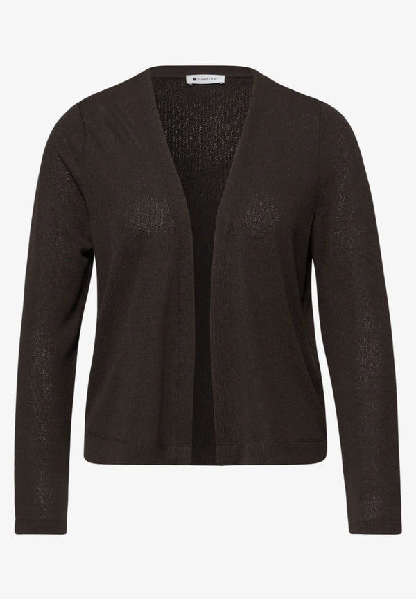 Street One Langarm Jacke im Strick-Look Style Nette