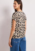 Street One dropped Shoulder Shirt Leo-Muster