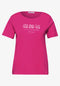 Street One Basic T-Shirt mit Rundhals und Print
