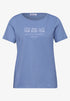 Street One Basic T-Shirt mit Rundhals und Print