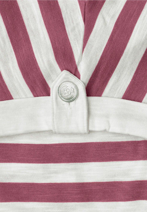 Street One Basic T-shirt with deco buttons