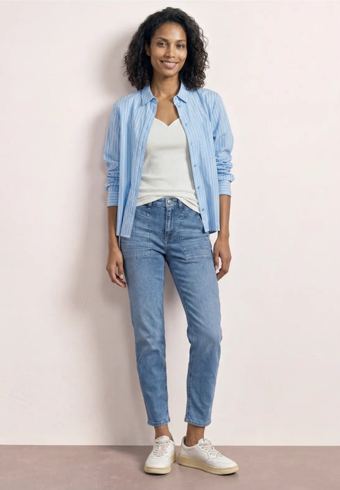 Street One Basic Top mit Herzausschnitt