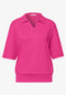 Street One Dropped Shoulder Poloshirt mit Elastikbund