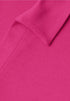 Street One Dropped Shoulder Poloshirt mit Elastikbund