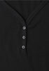 Street One Top in Rippstruktur mit V-Neck 325400