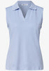 Street One Top in Rippstruktur mit Polokragen 325402