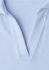 Street One Top in Rippstruktur mit Polokragen 325402