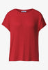 Street One Dropped Shoulder Shirt mit Rundhals 325406