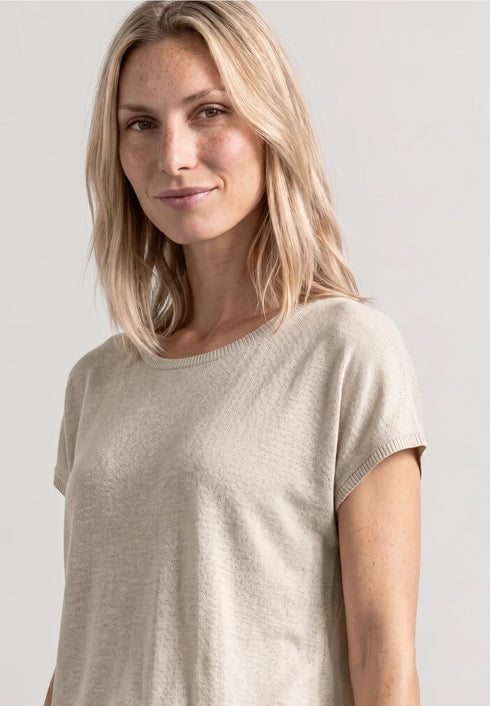 Street One Dropped Shoulder Shirt mit Rundhals 325406