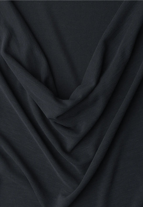 Street One Silk-Look Top mit Wasserfall-Ausschnitt