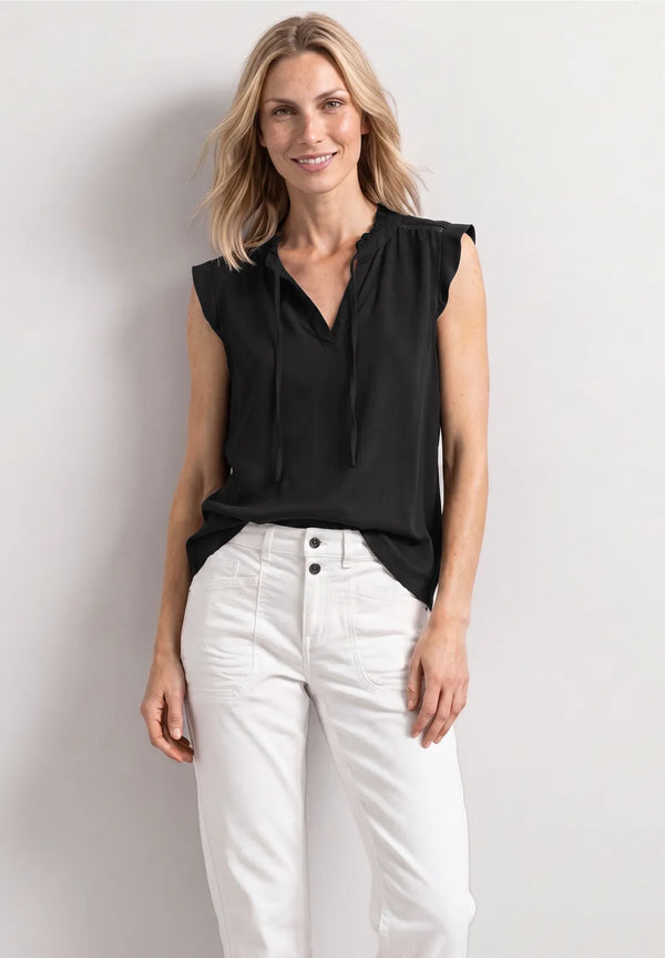 Street One LTD QR matmix volant top 325434