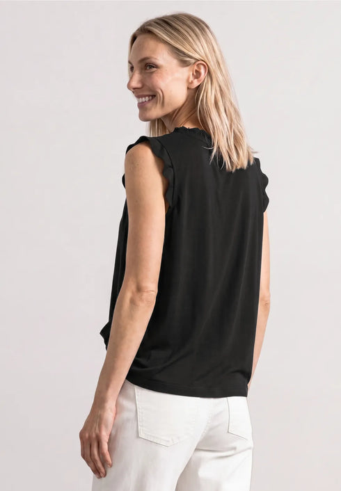Street One LTD QR matmix volant top w.cro 325434