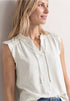 Street One LTD QR matmix volant top w.cro 325434