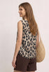 Street One Top mit V-Neck und Elastiksaum 325459