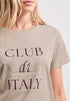 Street One T-Shirt mit Rundhals und Artwork Club di Italy - 325467