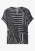 Street One - LTD QR printed mat-mix T-Shirt - 325623