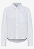 Street One Langarm Bluse mit Hemdkragen aus Twill