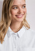 Street One Langarm Bluse mit Hemdkragen aus Twill
