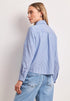 Street One Langarm Bluse aus Seersuckerqualität