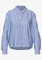 Street One Langarm Bluse aus Seersuckerqualität