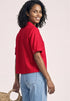 Street One Kurzarm Hemdbluse in Unifarbe