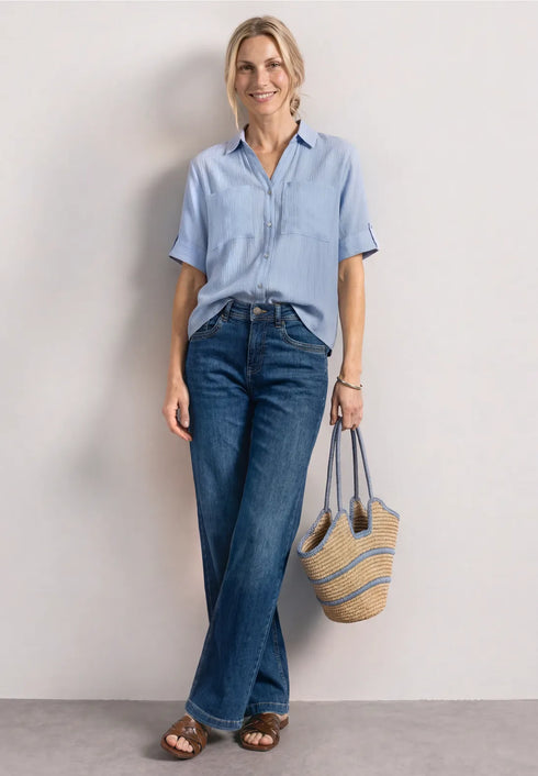 Street One LTD QR Buttoned shirtcollar blouse 346735