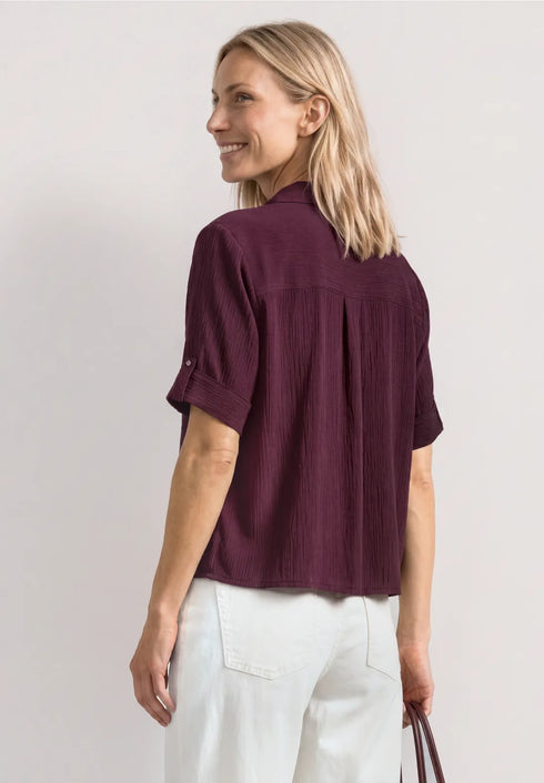 Street One LTD QR Buttoned shirtcollar blouse 346735