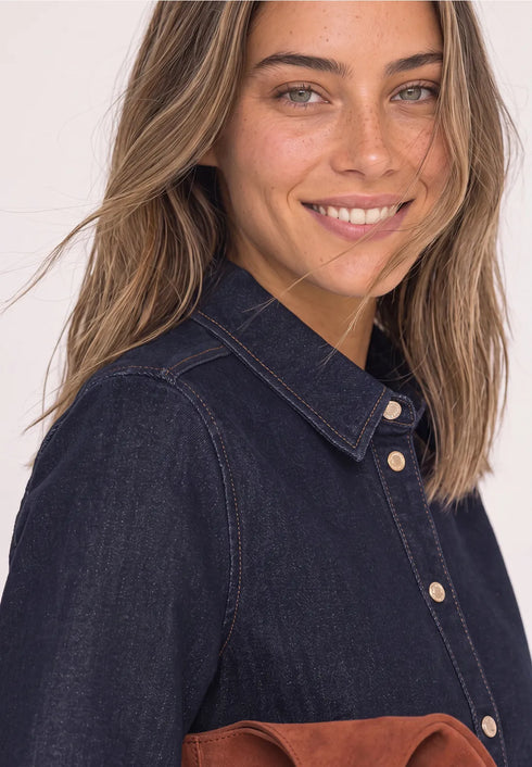Street One - Style Denim Blouse - 346867