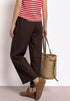 Street One Wide Leg Hose im Loose Fit aus Leinen