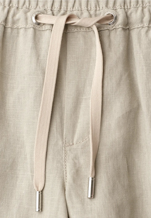 Street One Wide Leg Hose im Loose Fit aus Leinen