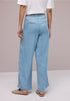 Street One High Waist Wide Leg Hose mit Knopfdetails - Länge 30