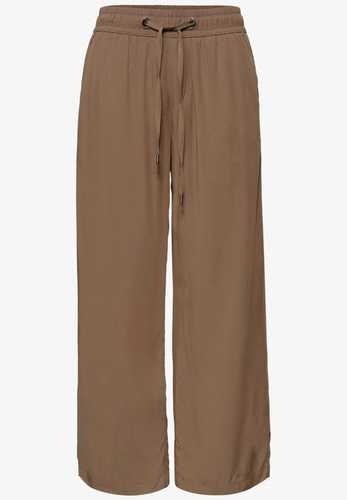 Street One High Waist Wide Leg Hose Loose Fit Style Emee - Länge 26