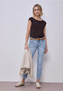 Street One Mid Waist Slim Leg Jeans Slim Fit Style York - Länge 28