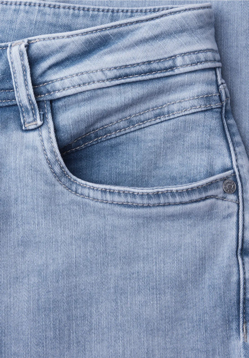 Street One Mid Waist Slim Leg Jeans Slim Fit Style York - Länge 28