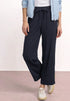 Street One High Waist Wide Leg Hose Loose Fit Style Emee - Länge 26
